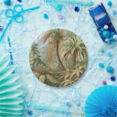 Fernst, Filicinae Laubfarne著Ernst Haeckel ペーパープレート (パーティー)