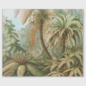 Fernst, Filicinae Laubfarne著Ernst Haeckel ラッピングペーパー (フラット)