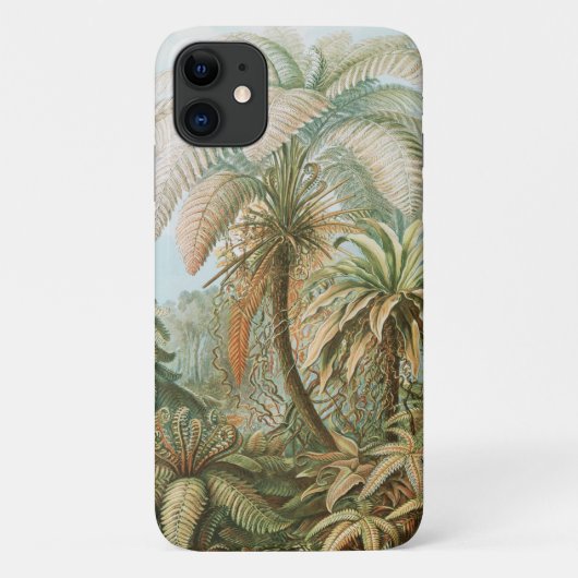 Fernst, Filicinae Laubfarne著Ernst Haeckel Case-Mate iPhoneケース (裏面)