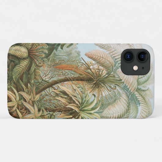 Fernst, Filicinae Laubfarne著Ernst Haeckel Case-Mate iPhoneケース (裏面(横))