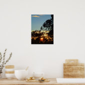 Ferntree gully sun twinkleポスター ポスター (キッチン)