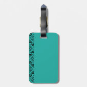 "fernweh"の荷物のラベル ラゲッジタグ (裏面縦)