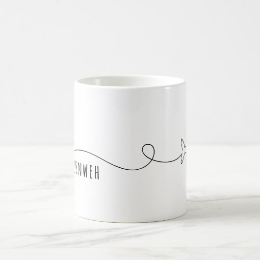 Fernweh Tasse コーヒーマグカップ (中央)