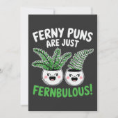 Ferny Puns – Fernbulous! Funny Plant Design カード (正面)