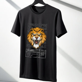 Ferocious Lion Primal Instinct T-Shirt – Savage  Tシャツ