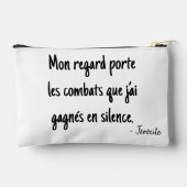  Férocité Portrait Pixel Art Vibrant アクセサリーポーチ (裏面)