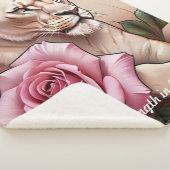 "Ferocity Meets Elegance" シェルパブランケット (3/4)