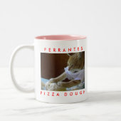 Ferranteのスポケーンのイタリア人のマグ ツートーンマグカップ (左)