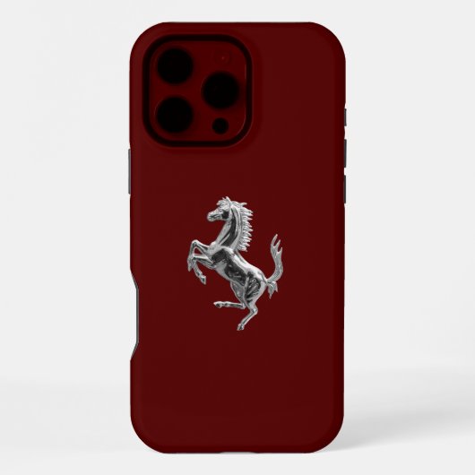 Ferrari クロームホース  iPhoneケース (裏面)