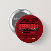 Ferrari 缶バッジ (正面&裏面)