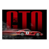 Ferrari 250GTO ポスター (正面)