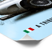 Ferrari 250GTO Silver Tribute ポスター (コーナー)