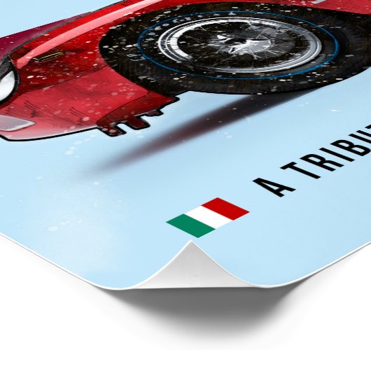 Ferrari 250LM Tribute ポスター (コーナー)