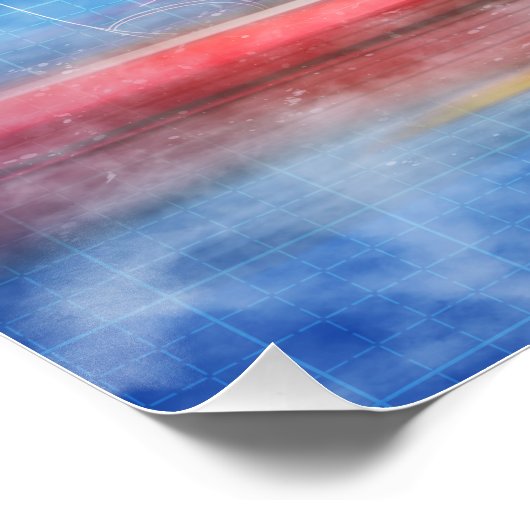 Ferrari 330 P4 Blueprint ポスター (コーナー)