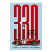 Ferrari 330 Tribute ポスター (正面)