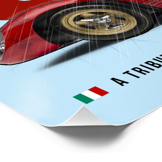 Ferrari 330 Tribute ポスター (コーナー)