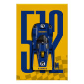 Ferrari 512M Daytona 71 Top Tribute ポスター (正面)