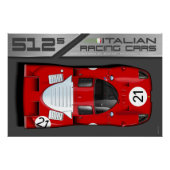 Ferrari 512S Sebring No.21 ポスター (正面)