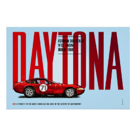 Ferrari Daytona GTB/4 ポスター