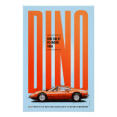Ferrari Dino Tribute ポスター (正面)