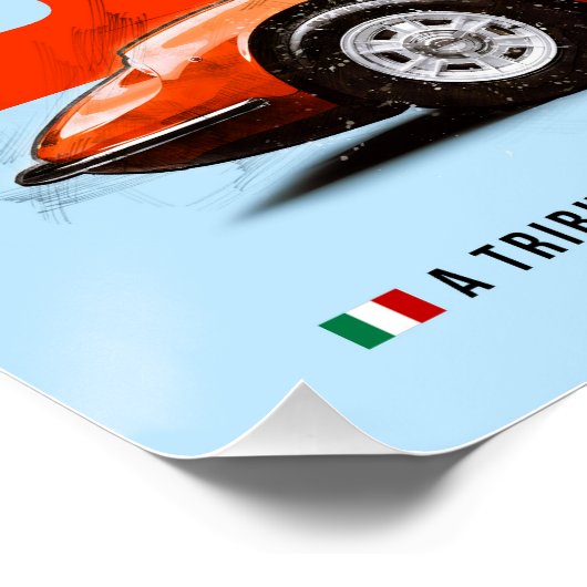 Ferrari Dino Tribute ポスター (コーナー)