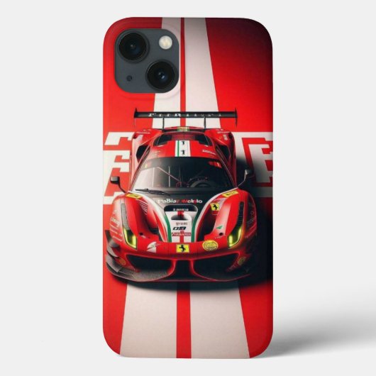 Ferrari Racing Edition: Rosso Corsa Speed A Case-Mate iPhoneケース (裏面)