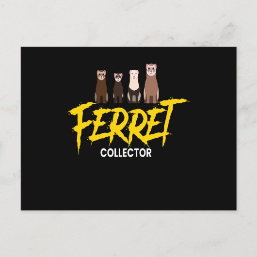 Ferret Ferret Collector ポストカード (正面)