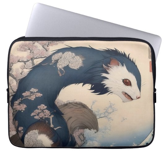 Ferret - Japan - Housse pour ordinateur ラップトップスリーブ (正面)