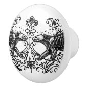 Ferret Stout Badger Otter Anatomy Ceramic Knob セラミックノブ (右)