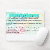 Ferretismかフェレットの引用文 マウスパッド (マウス)