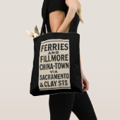 Ferries and Fillmore Tote Bag トートバッグ (クローズアップ)