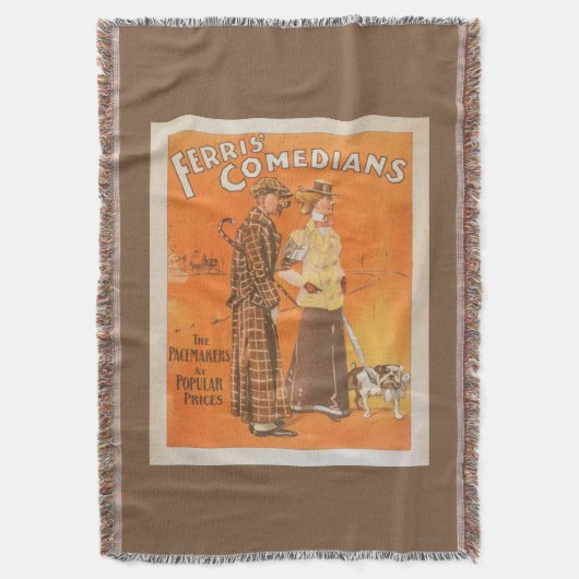 Ferrisのコメディアン"大衆価格のペースメーカー" スローブランケット (正面縦)