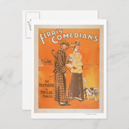 Ferrisのコメディアン"大衆価格のペースメーカー" ポストカード (正面/裏面)