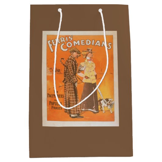 Ferrisのコメディアン"大衆価格のペースメーカー" ミディアムペーパーバッグ (正面)