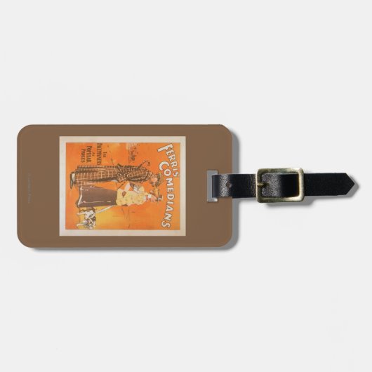 Ferrisのコメディアン"大衆価格のペースメーカー" ラゲッジタグ (正面横)