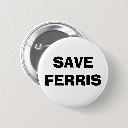 FERRISを救って下さい 缶バッジ (正面&裏面)