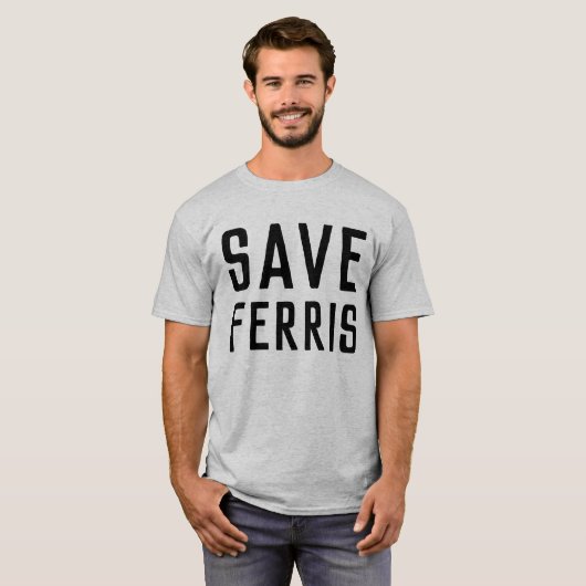 FERRISを救って下さい Tシャツ (正面フル)