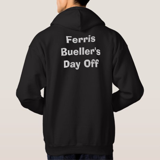 Ferris Bueller's day off sweter パーカ (裏面)