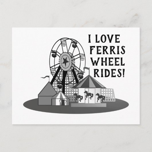 Ferris Wheel Day ポストカード (正面)