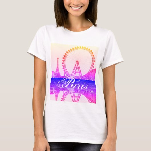 Ferris Wheel Grande Roue Paris – Grande Roue Eifel Tシャツ (正面)
