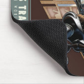 FerrissのMoto人のロボットマウスパッド マウスパッド (コーナー)