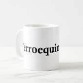 Ferroequinologist コーヒーマグカップ (正面左)