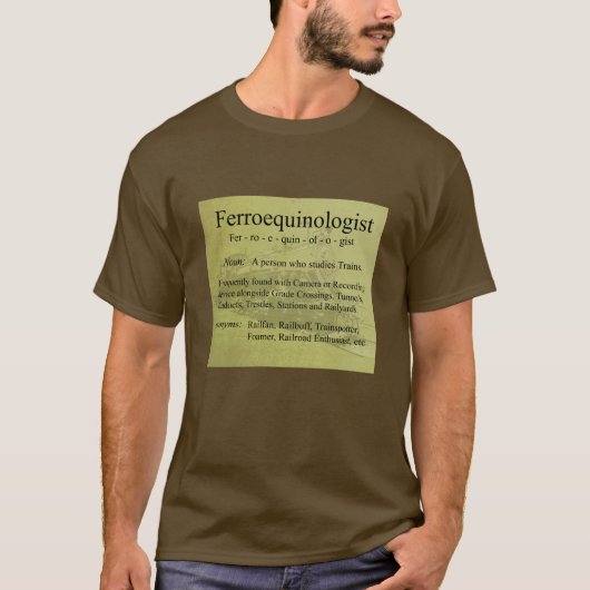 Ferroequinologist Tシャツ (正面)