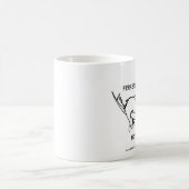 Ferrtsのちょうど知生きているマグ コーヒーマグカップ (中央)