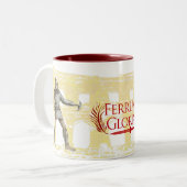 Ferrumとグロリアの剣闘士のマグ ツートーンマグカップ (正面左)