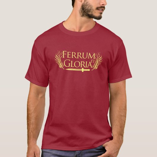 Ferrumとグロリアの剣闘士のTシャツ Tシャツ (正面)