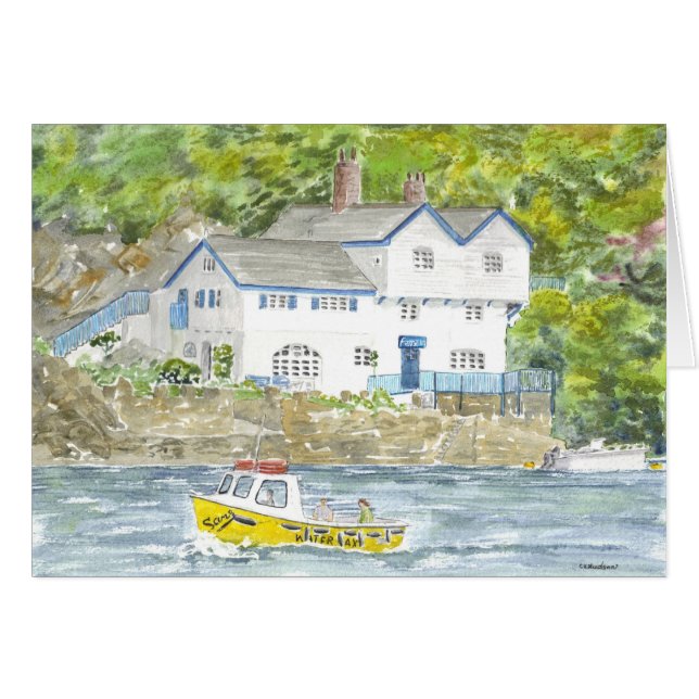 「Ferryside」カード (正面横)