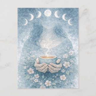 Fertility Goddess Day Watercolor Postcard シーズンポストカード
