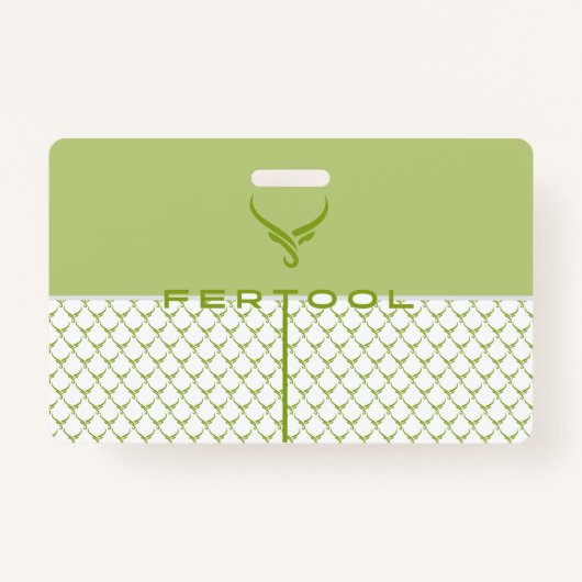 FERTOOL名刺 バッジ (正面)