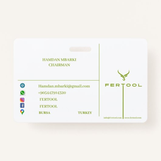 FERTOOL名刺 バッジ (裏面)